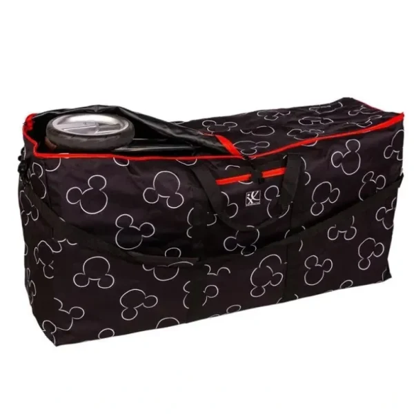 J.L. Childress - Disney Baby Single & Double Stroller Travel Bag, Black, Mickey Mouse - cutbabycare.com | baby boutique & care hub