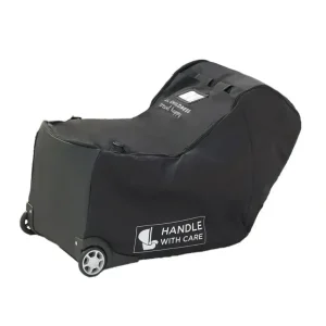 J.L. Childress - Premier Infant Car Seat Travel Bag Pad + Wheels, Black - cutbabycare.com | baby boutique & care hub