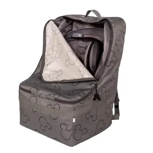 J.L. Childress - Ultimate Backpack Car Seat Travel Bag, Mickey Grey - cutbabycare.com | baby boutique & care hub