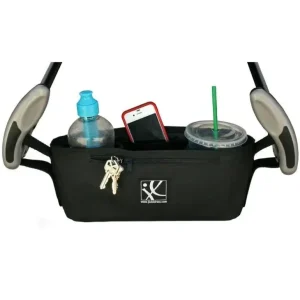 J.L. Childress Cargo 'N Drinks Parent Tray, Black - cutbabycare.com | baby boutique & care hub