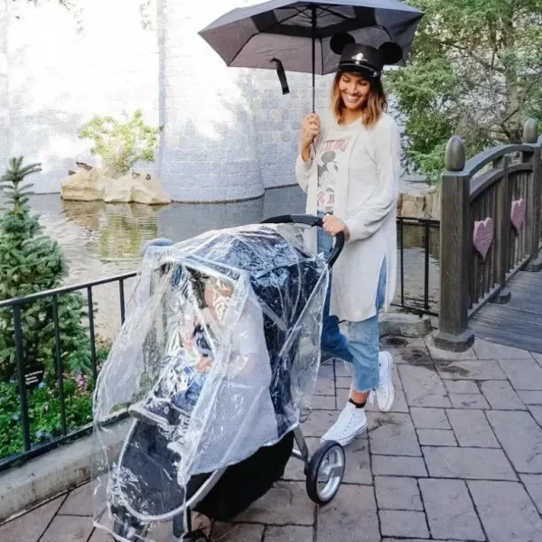 J.L. Childress Universal Stroller Rain Cover, Metallic Mickey - cutbabycare.com | baby boutique & care hub