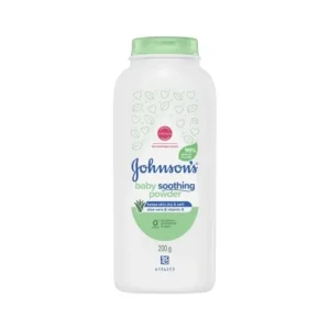 Johnson's Baby Pure Cornstarch Aloe & Vit E Soothing Baby Powder 200g - cutbabycare.com | baby boutique & care hub