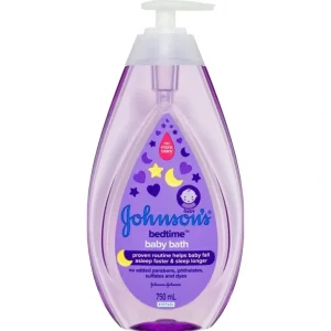 Johnson's Bedtime Gentle Calming Jasmine & Lily Scented Tear-Free Baby Bath 750mL - cutbabycare.com | baby boutique & care hub