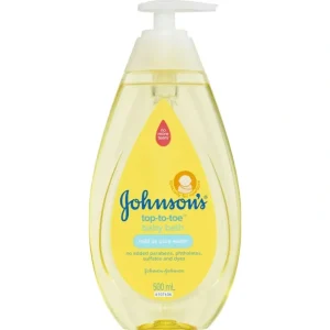Johnson's Top-To-Toe Baby Bath 500ml - cutbabycare.com | baby boutique & care hub