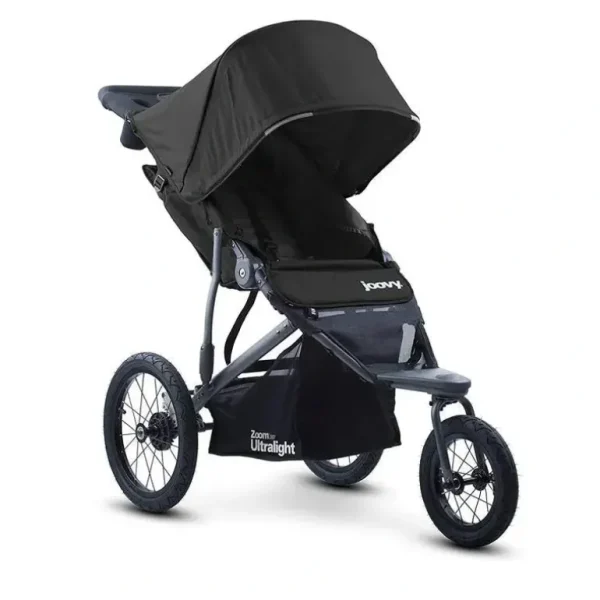 Joovy - Zoom 360 Ultralight Jogging Single Stroller, Black - cutbabycare.com | baby boutique & care hub