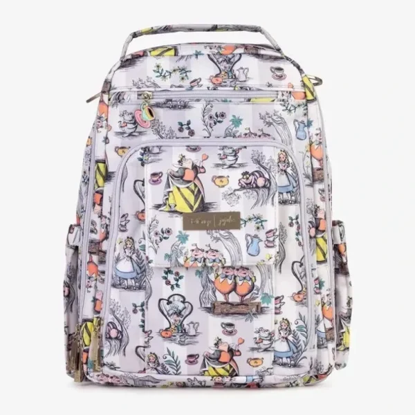 Ju Ju Be - Be Right Back - It's A Mad, Mad World Alice In Wonderland Diaper Bag - cutbabycare.com | baby boutique & care hub