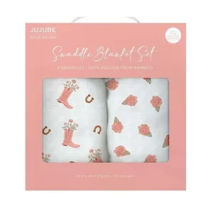 Jujube - Swaddle Blanket Set, Bloomin' Boot - cutbabycare.com | baby boutique & care hub