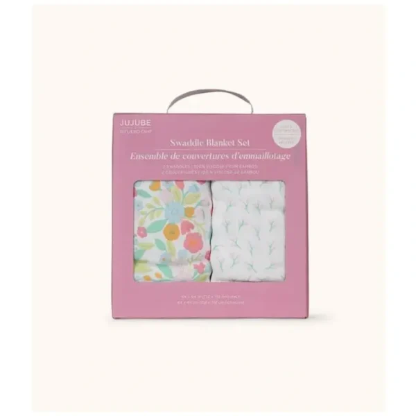 Jujube - Swaddle Blanket Set, Sweet Daisy - cutbabycare.com | baby boutique & care hub