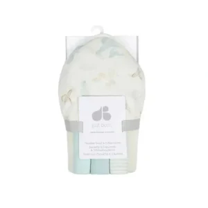 Just Born - 4Pk Hooded Bath Towel & Washcloths Set, Desert Cactus - cutbabycare.com | baby boutique & care hub