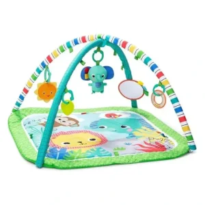 Kids II - Bright Starts Wild Wiggles Activity Gym With Folding Toy Bar - cutbabycare.com | baby boutique & care hub