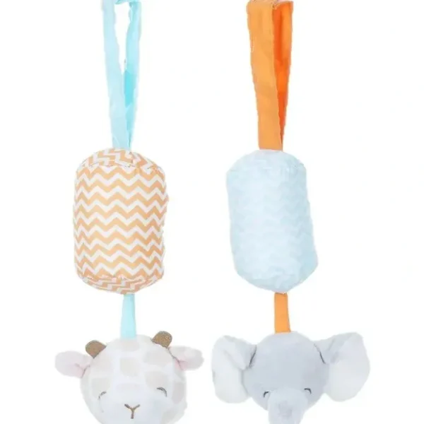 Kids Preferred - Carter's Chime Set Giraffe & Elephant - cutbabycare.com | baby boutique & care hub