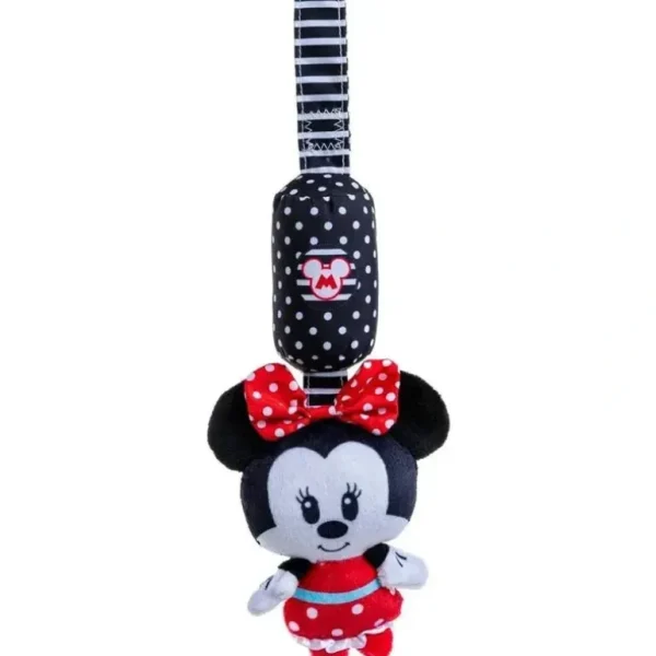 Kids Preferred - Disney Black & White Minnie Mouse Chime Toy - cutbabycare.com | baby boutique & care hub