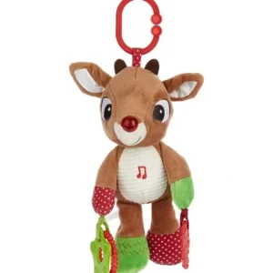Kids Preferred - Rudolph The Red-Nosed Reindeer On The Go Teether Developmental Activity Toy, 12 inches - cutbabycare.com | baby boutique & care hub