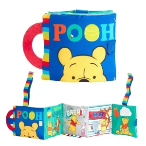 Kids Preferred Disney Pooh Hello Little Friends Soft Book - cutbabycare.com | baby boutique & care hub