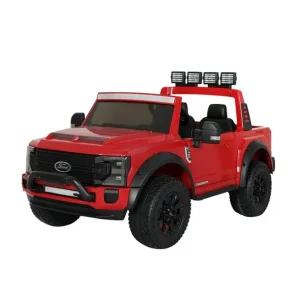 Kids Ride On Car Licensed Ford Super Duty 50W Electric Toy Remote Control Red - cutbabycare.com | baby boutique & care hub