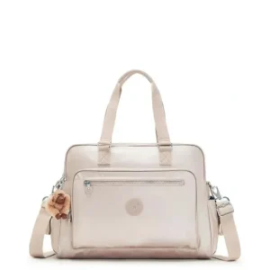 Kipling - Alanna Baby Diaper Bag, Quartz Metallic - cutbabycare.com | baby boutique & care hub