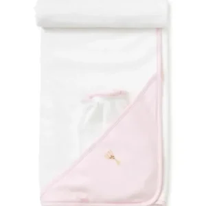 Kissy Kissy - Sophie La Girafe Hooded Towel & Mitt Set, Pink - cutbabycare.com | baby boutique & care hub