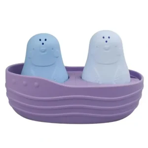 Koala Dream Silicone Kids/Childrens Penguins Bath Time Boat Toy Purple 6M+ - cutbabycare.com | baby boutique & care hub
