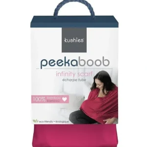 Kushies Baby Infinity Nursing Scarf - Berry | Nursing Cover - cutbabycare.com | baby boutique & care hub