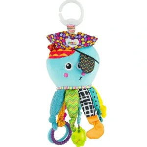 Lamaze Calmari Octopus Baby 0+ Activity Toy w/Rattle/Mirror Squeak/Crinkle Sound - cutbabycare.com | baby boutique & care hub