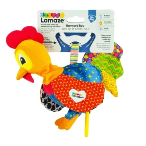 Lamaze Clip & Go Barnyard Bob plush - cutbabycare.com | baby boutique & care hub