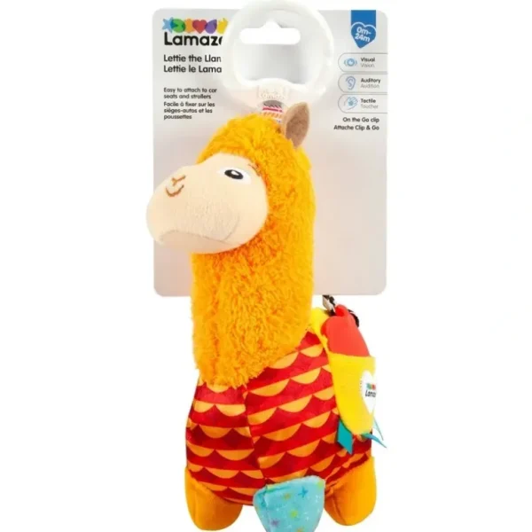 Lamaze Lettie the Llama Clip & Go - cutbabycare.com | baby boutique & care hub