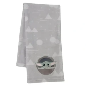 Lambs & Ivy - Baby Appliqued Blanket, The Child Baby Yoda - cutbabycare.com | baby boutique & care hub