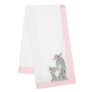 Lambs & Ivy - Baby Blanket, Giraffe And A Half - cutbabycare.com | baby boutique & care hub