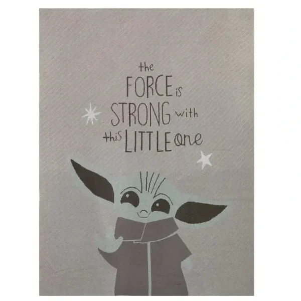 Lambs & Ivy - Baby Knit Blanket, The Child Baby Yoda - cutbabycare.com | baby boutique & care hub