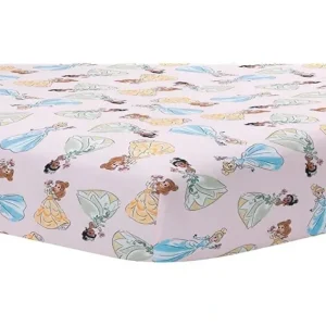 Lambs & Ivy - Disney Princesses Fitted Crib Sheet - cutbabycare.com | baby boutique & care hub