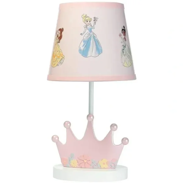 Lambs & Ivy - Disney Princesses Lamp With Shade & Bulb - cutbabycare.com | baby boutique & care hub