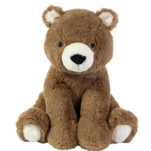 Lambs & Ivy - Sierra Sky Brown Plush Bear Stuffed Animal Toy, Wally - cutbabycare.com | baby boutique & care hub