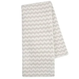 Lambs & Ivy Chevron Chenille Soft Baby Blanket - cutbabycare.com | baby boutique & care hub