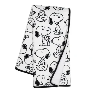Lambs & Ivy Classic Snoopy Blanket - cutbabycare.com | baby boutique & care hub