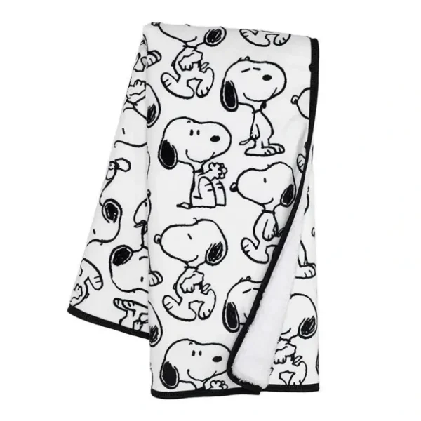 Lambs & Ivy Classic Snoopy Blanket - cutbabycare.com | baby boutique & care hub