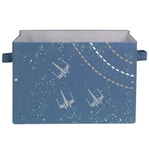 Lambs & Ivy Collapsible Storage Bin Organizer, Galaxy - cutbabycare.com | baby boutique & care hub