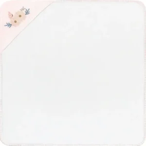 Living Textiles Infant/Baby Cotton Hooded Baby Infant Towel Butterfly Garden - cutbabycare.com | baby boutique & care hub