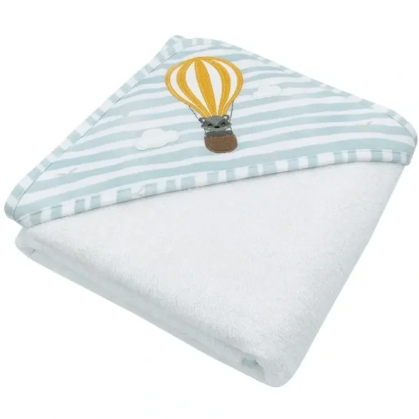 Living Textiles Up & Away Hooded Towel - cutbabycare.com | baby boutique & care hub