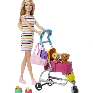 Mattel - Barbie Dogwalking Doll & Accessories - cutbabycare.com | baby boutique & care hub