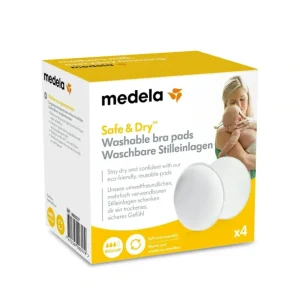 Medela Washable Bra Pads 4 Pack - cutbabycare.com | baby boutique & care hub