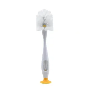 Melii - Bottle Brush & Nipple Cleaner with Bristles, Duck - cutbabycare.com | baby boutique & care hub