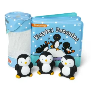 Melissa & Doug Float Alongs Baby/Toddler Penguins Book Bath/Water Play Toy Set - cutbabycare.com | baby boutique & care hub