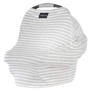Milk Snob - Original 5-in-1 Cover Heather Stripe - cutbabycare.com | baby boutique & care hub