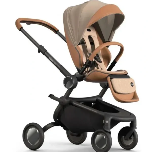 Mima - Creo Single Stroller, Mocha Cream - cutbabycare.com | baby boutique & care hub
