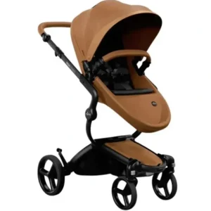 Mima - Xari Max Stroller, Black/Camel/Black - cutbabycare.com | baby boutique & care hub
