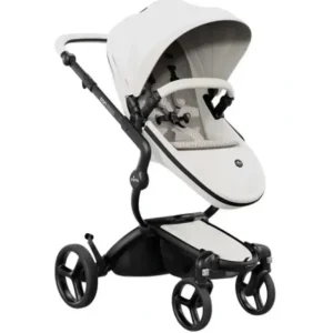 Mima - Xari Max Stroller, Black/Snow White/Sandy Beige - cutbabycare.com | baby boutique & care hub