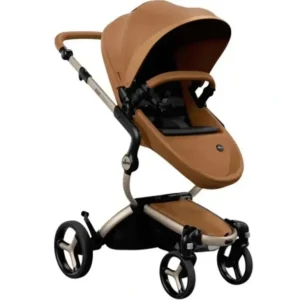 Mima - Xari MAX Stroller, Champagne/Black/Camel - cutbabycare.com | baby boutique & care hub