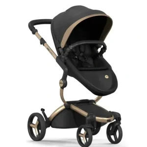 Mima - Xari Max Stroller Special Edition, Black/Gold - cutbabycare.com | baby boutique & care hub
