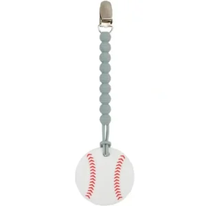Mud Pie - Baseball Clip-On Teether - cutbabycare.com | baby boutique & care hub