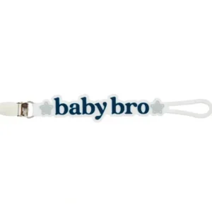 Mud Pie - Brother Silicone Pacy Strap - cutbabycare.com | baby boutique & care hub